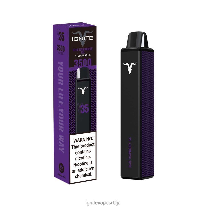 IGNITE V35 електронска цигара лед од плаве малине Ignite Vape Srbija L42H131